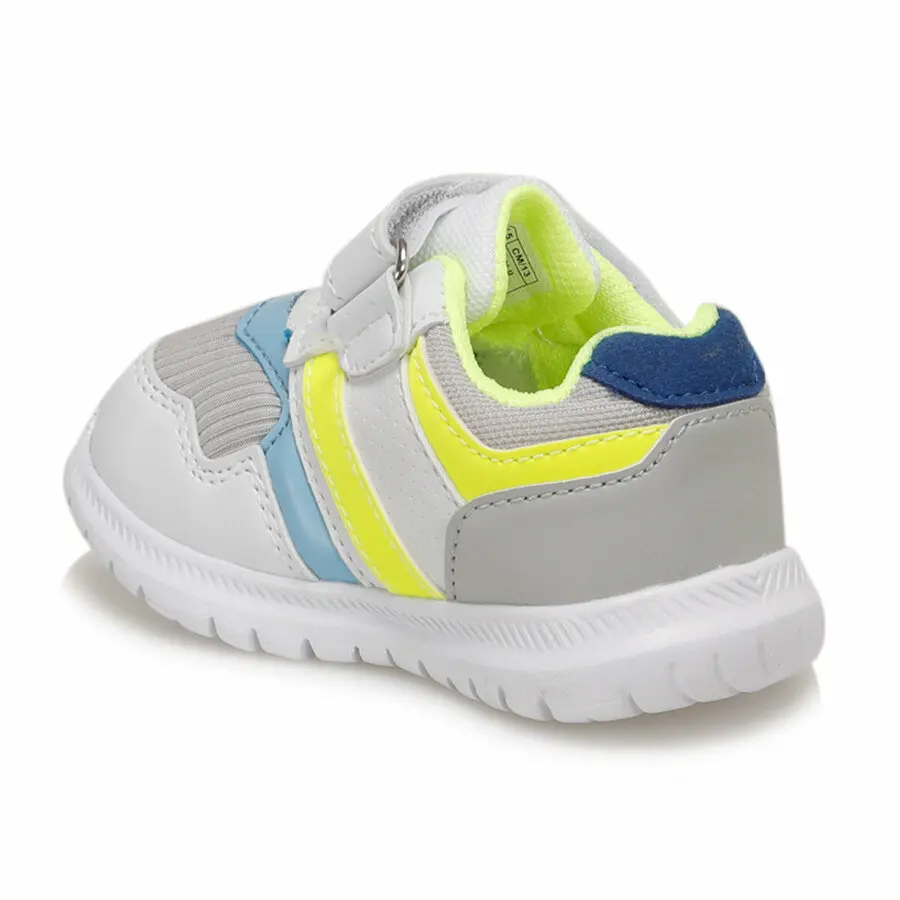 

Kids Sneakers I Cool Lnes White Boy Walking Shoes