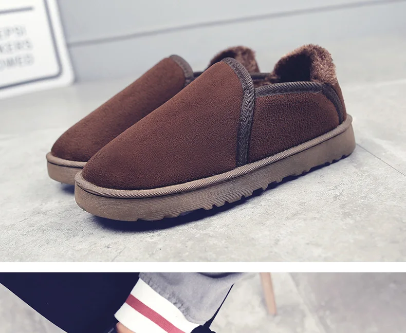 Зимняя обувь для мужчин; Мужская обувь; chaussure homme Hiver Chaussures Scarpe Uomo Invernali Winterschuhe Herren; мех