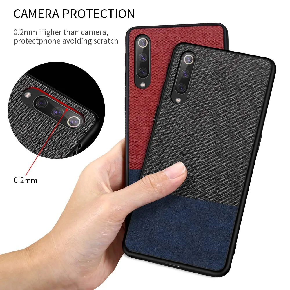 Чехол KISSCASE для Xiaomi Redmi 7 Note 8 8Pro 4X Mi 9T Pro 9 SE тканевый кожаный чехол redmi note |