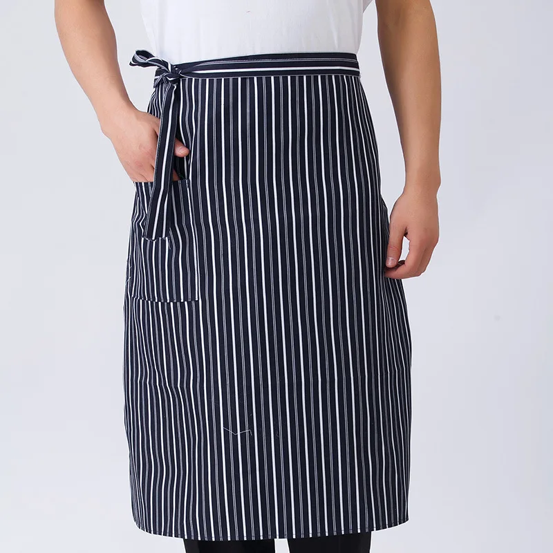 

2020 apron bust Hotel restaurant kitchen chef striped apron