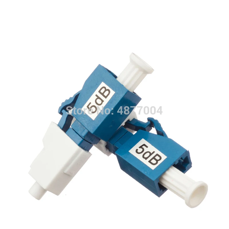 50 шт./лот волоконно-оптический аттенюатор LC-PC Женский на обоих концах для
