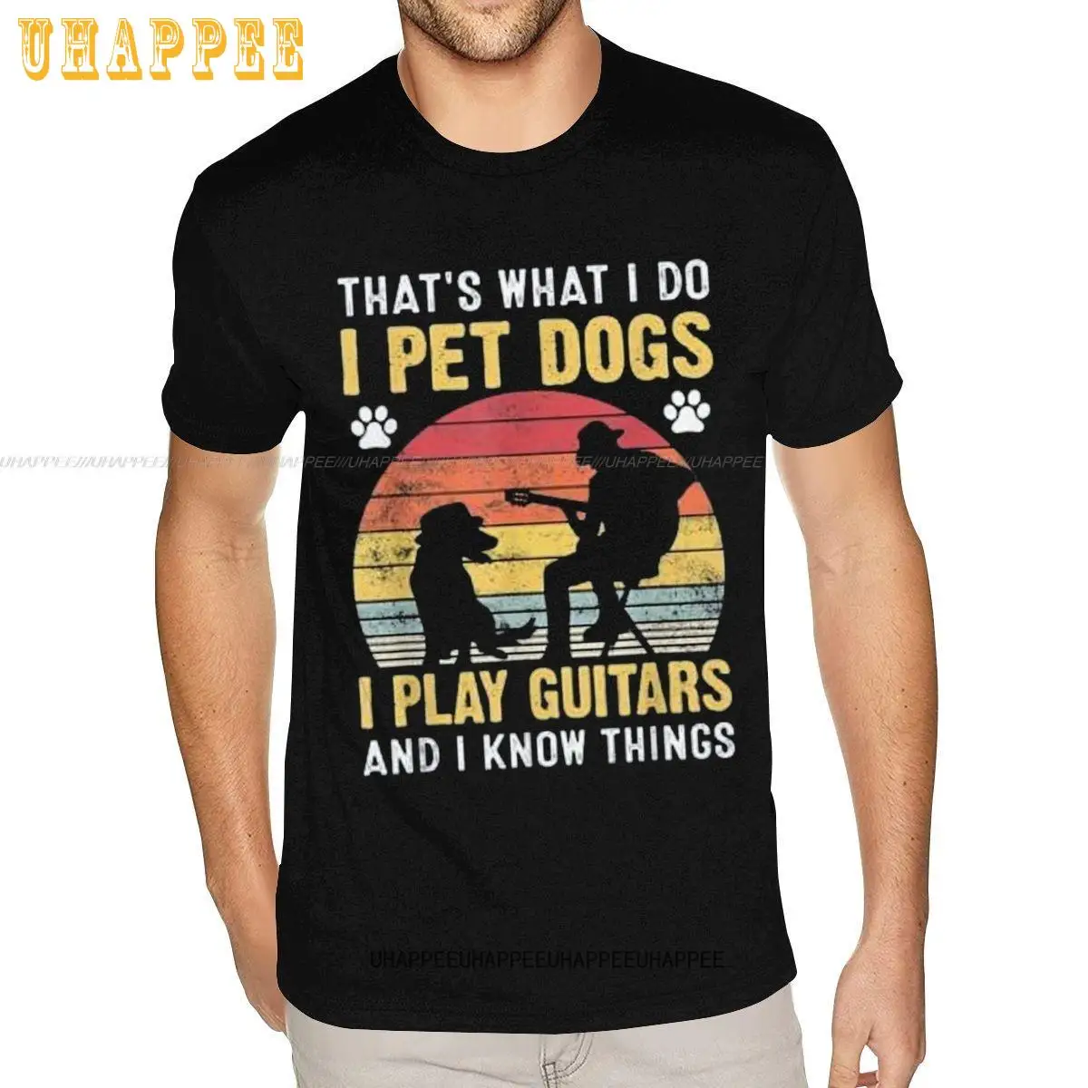 Это то что я делаю ПЭТ ПС играю в гитары и Konw Things футболка для взрослых модная