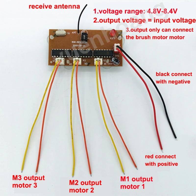1 комплект 6ch 24g автоматической