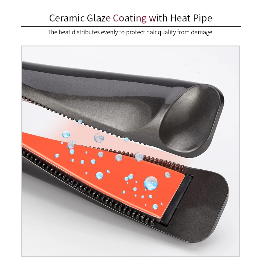 Профессиональный Плоский Утюг светодиодный выпрямитель для волос витая