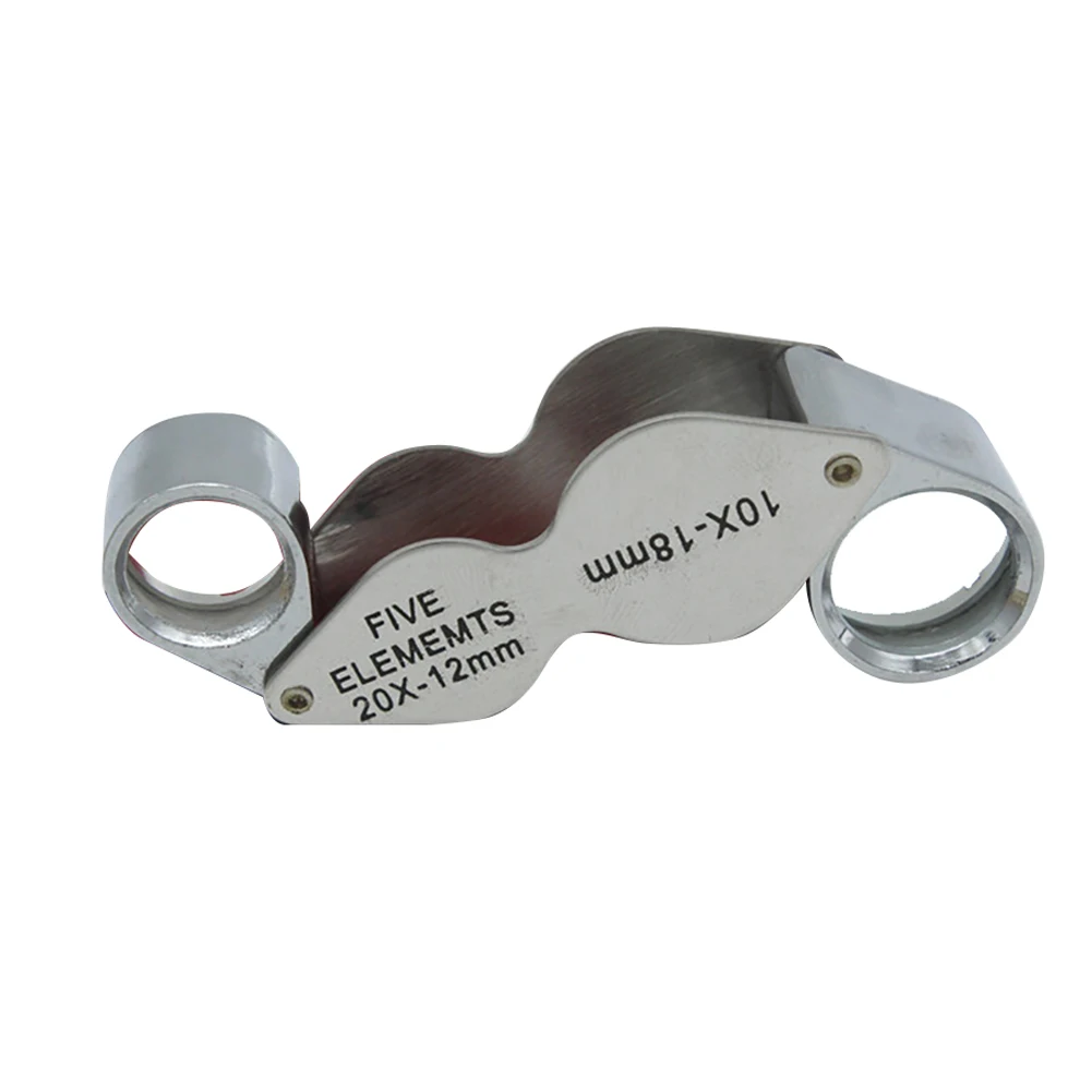 Портативный складной лупа небольшой ручной Ювелирные изделия Лупа Марки