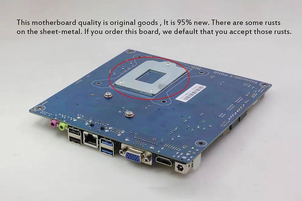 Настольная материнская плата ITX Intel H81 LGA 1150 Socket USB2.0 SATA2.0 PCI-E DDR3 ПАМЯТЬ i3 i5 i7 процессор старая материнская плата