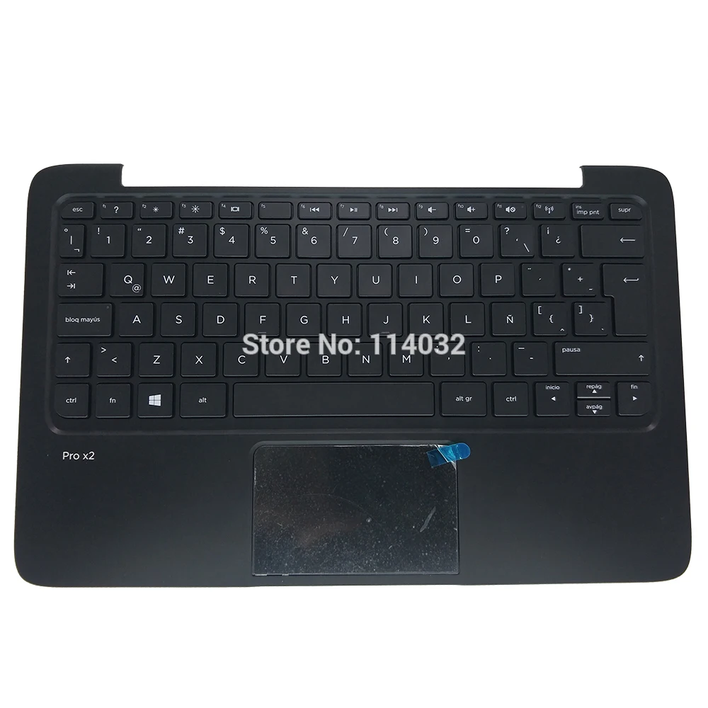 LA латинская Клавиатура для ноутбука HP Pro X2 410 G1 11 6 SP Испанский черный с Palmrest touc hp ad