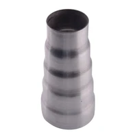 universal car exhaust connector pipe auto reducer adapter muffler tube 5 layer 145mm stainless steel