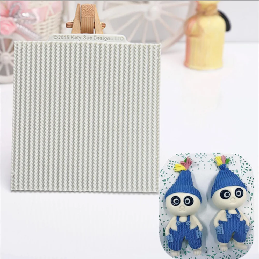 

Baby Clothes Grain Molds Double Sugar Cake Mould Knitting Sweater Modelling More Grain Sugar Moulds
