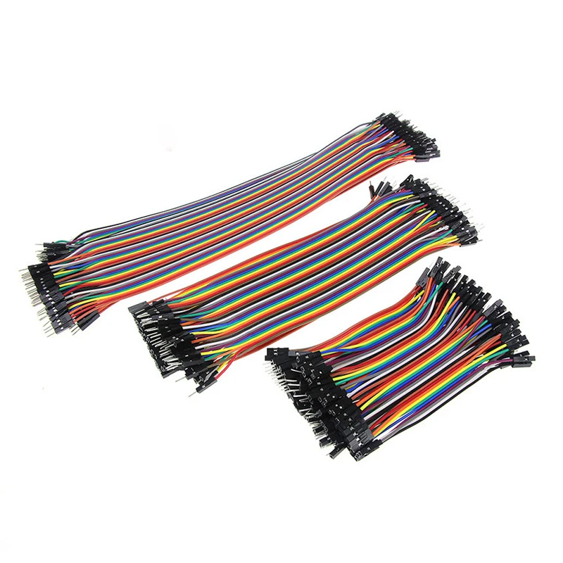 Перемычка Dupont Line 10 см/20 см/30 см штырь-штырь гнездо-штырь гнездо-гнездо кабель для