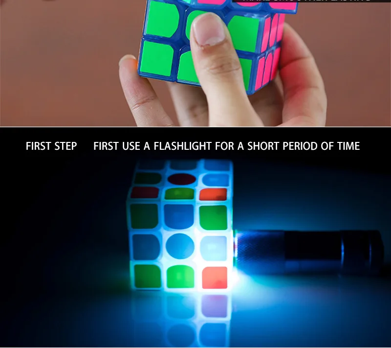 3x3x3 cubo третий заказ ткань светящиеся Синие Кубики детские развивающие игрушки профессиональные развивающие игрушки gxwj
