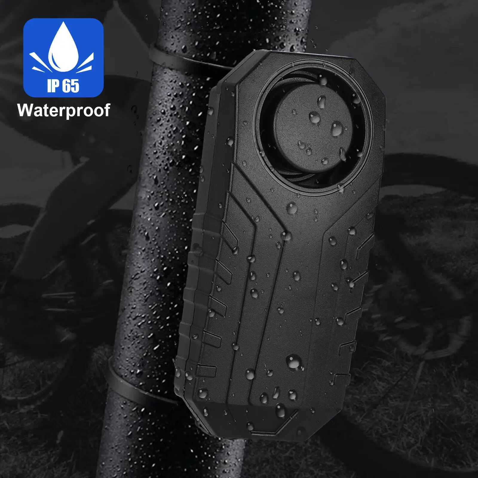 Беспроводной Мотоцикл Велосипед Анти Вор сигнализационный вибрации дистанционного Управление