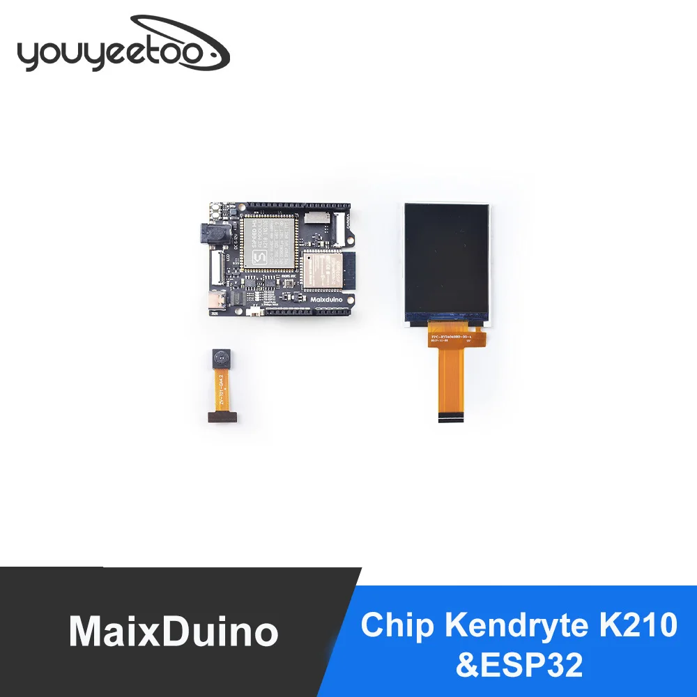 Плата для разработки Sipeed Maixduino AI K210 RISC-V + lOT ESP32 совместимая с Arduino. 1-я RV64 плата Edge