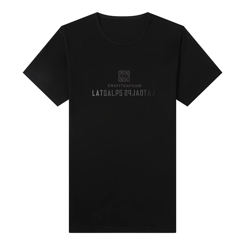 

Top Quality New 95% Cotton 5% Spandex Brand Pattern Tops Korean Summer t Shirts For Men Short Sleeve Casual Fashion Mens Clothes