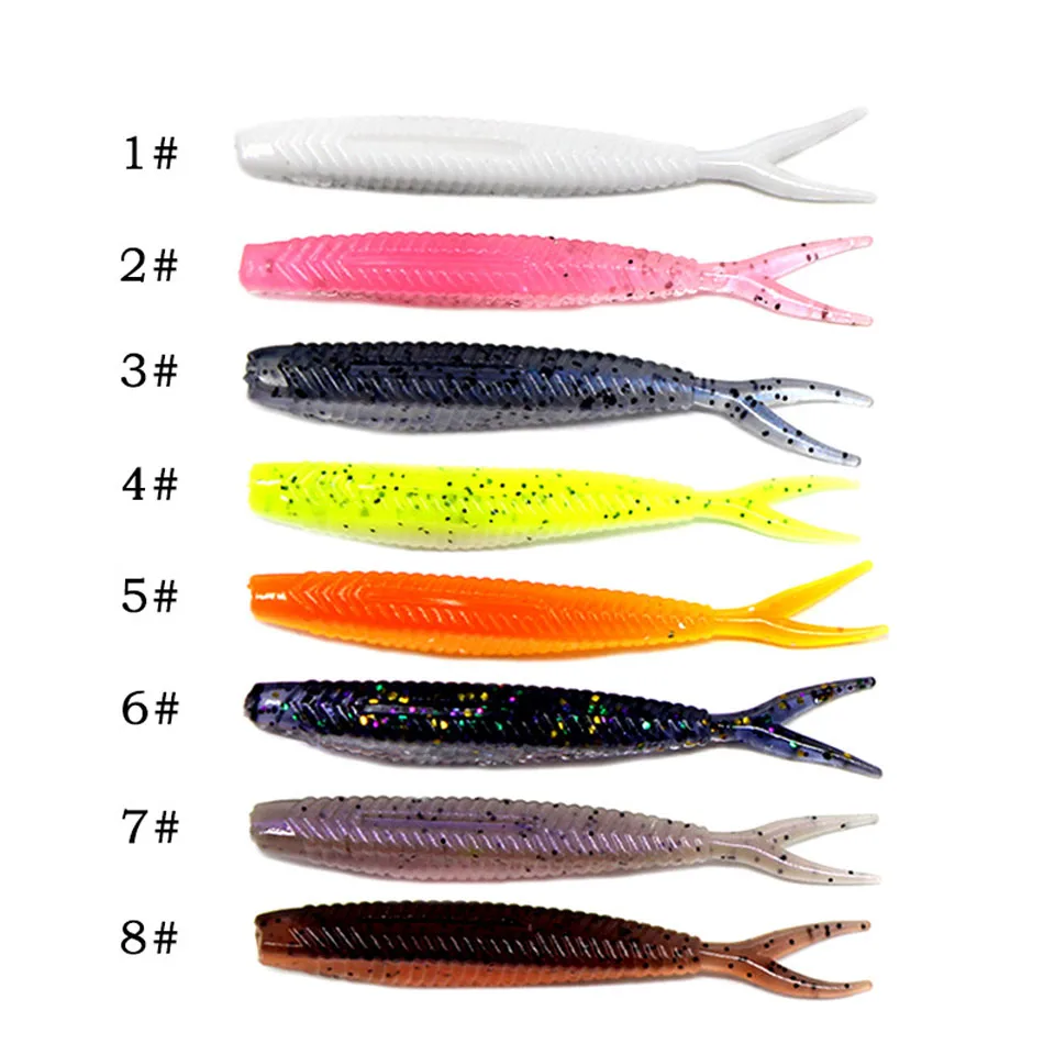 Walk Fish 60 мм 1 5 г легкая блестящая мягкая искусственная рыболовная приманка
