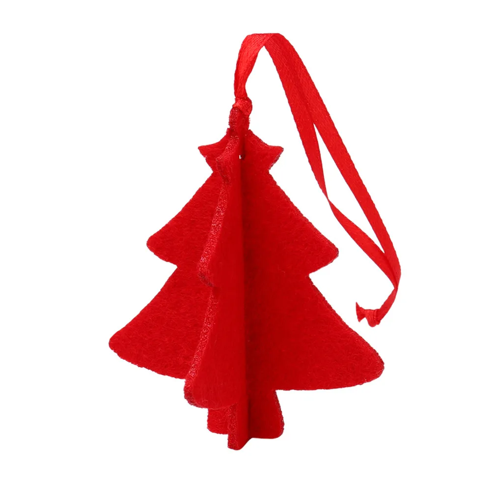 10 шт. Рождественская елка фетровая коробка для игрушек Набор изготовления декора