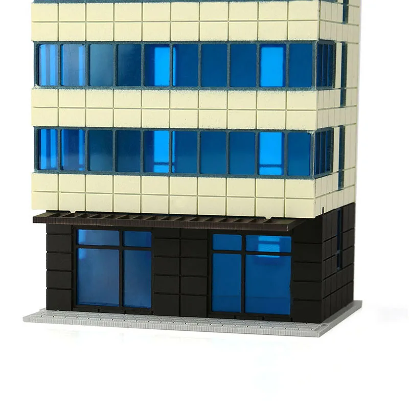 N Scale Outland модели цветные современные белые строительные|Наборы для сборки