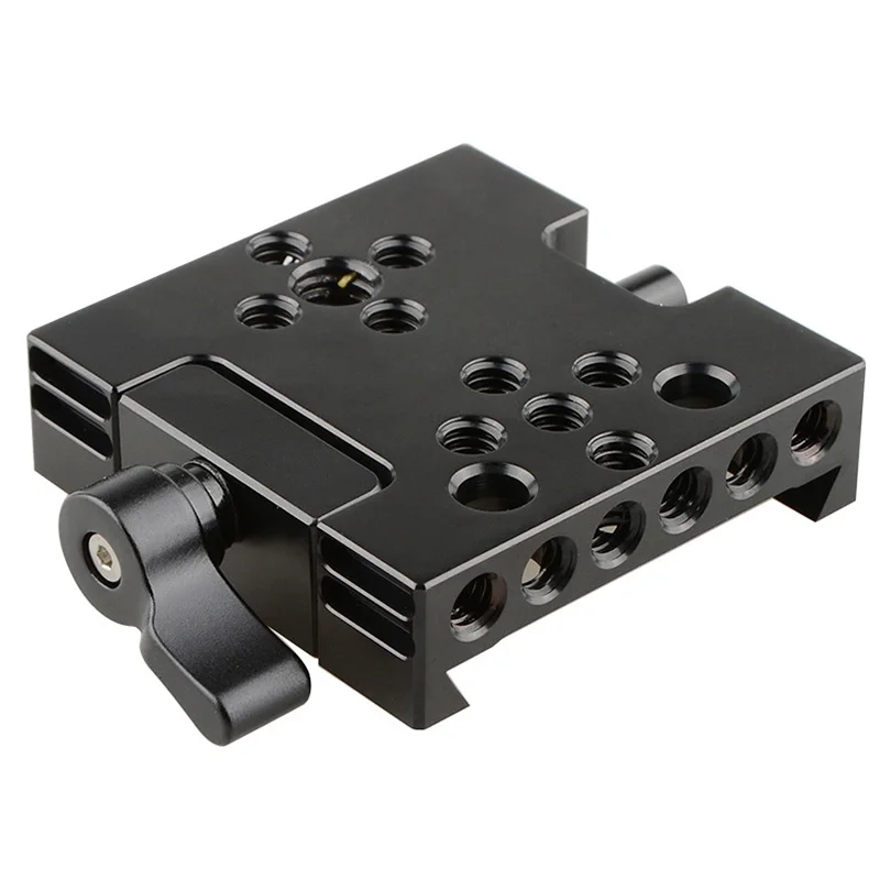 A Sliding Plate Baseplate with 1/4 inch3/8 inch Thread for Manfrotto Accessory Rig C2406 | Электроника