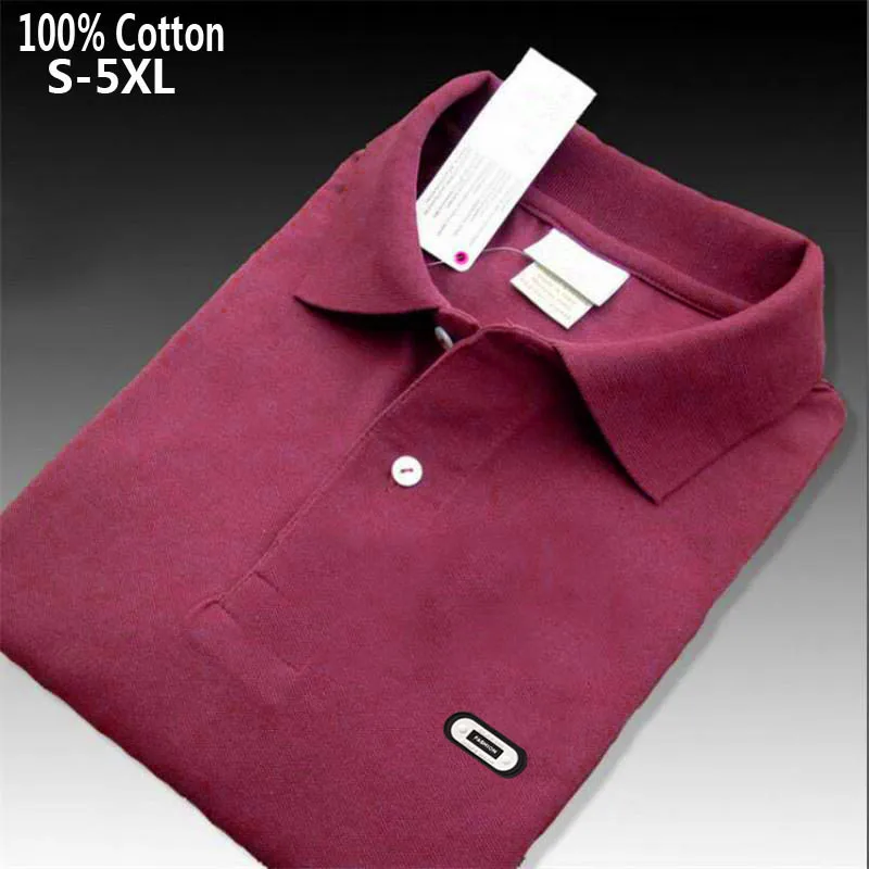 Мужская рубашка-поло с коротким рукавом из натурального хлопка | одежда