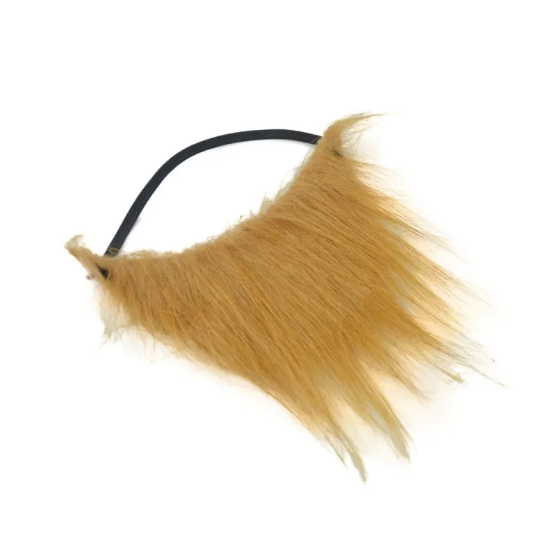 

Halloween Brown Fake Beards Mustaches Theatrical Prop Party Decoration Festival Party Cosplay Costume Accessories Z