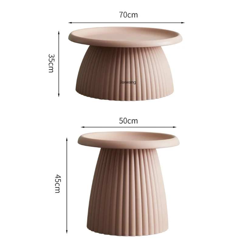 Round Tables Modern Minimalist Sofa Side Table Ins Personality Simple Home Living Room Balcony Outdoor Coffee |