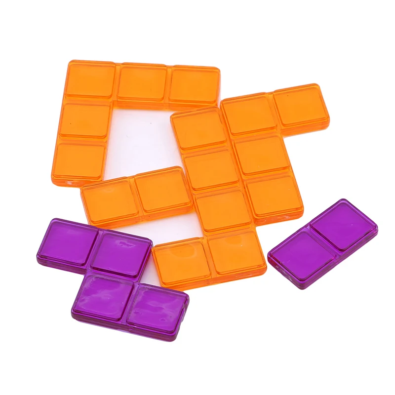 

2021 Baby Tetris Puzzles Toys Colorful Jigsaw Board Kids Children Magination Intellectual Educational Toys For Children Gift