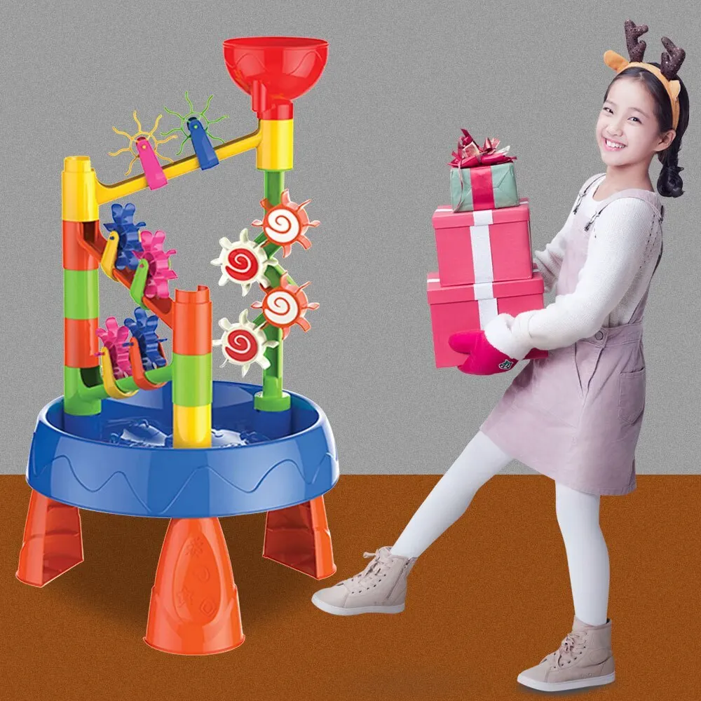 

New Kids Beach Sand Toys Summer children's play water beach toys Bathroom bath parent-child interactive shower water toy kit