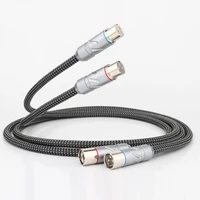 monosaudio hi end 5n ofc copper silver plated audio hifi interconnect cable xlr cable with rhodium plated xm700rxf700r xlr plug