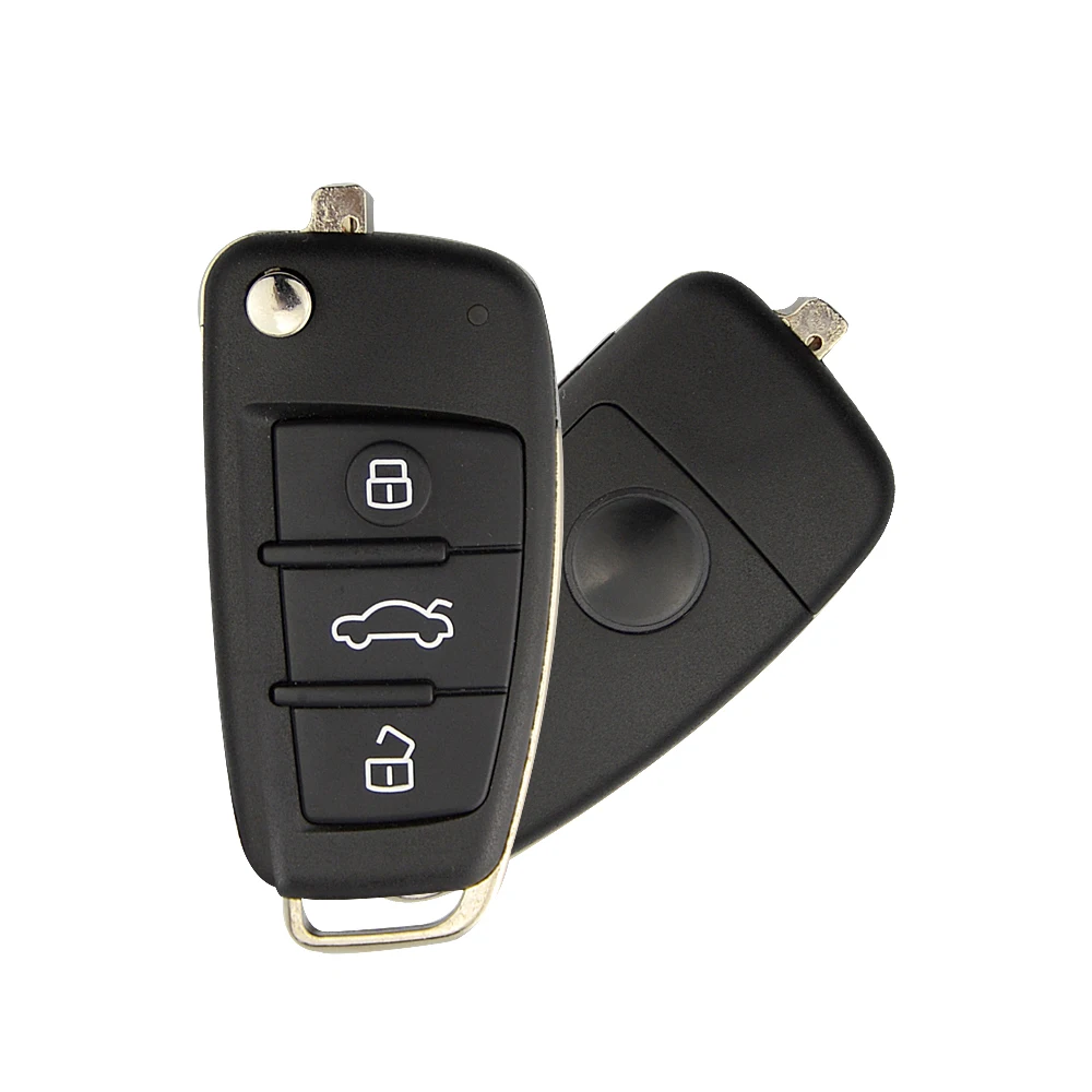 OkeyTech для Audi A2 A3 A4 A6 A6L A8 S5 Q7 TT дистанционный раскладной Складной автомобильный ключ