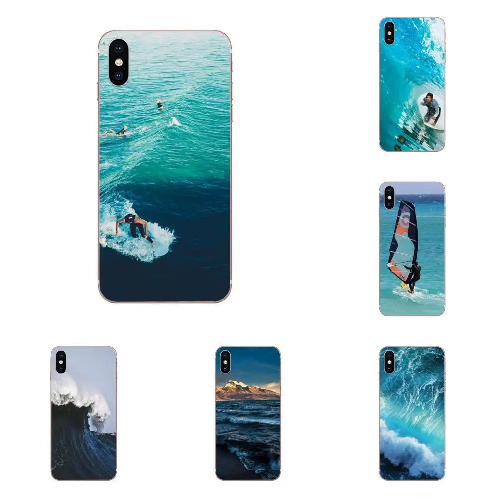 Модная динамическая морская волна для серфинга Galaxy J1 J2 J3 J330 J4 J5 J6 J7 J730 J8 2015 2016 2017 2018