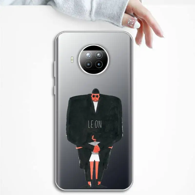 

Killer Leon Uncle Girl Phone Case Transparent Clear for Xiaomi Redmi note 10 t 8 9 pro lite 11