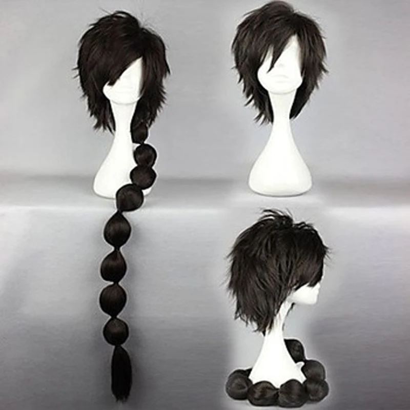 95 см аниме-маги джудал Judaru косплей парик Черные Длинные Синтетические волосы + парик шапочка