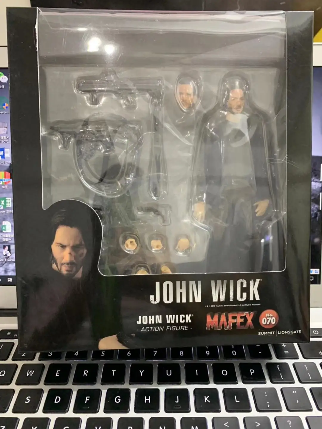 Mafex 070 John Wick PVC Articulated Joints Moveable Action Figure Toy | Игрушки и хобби