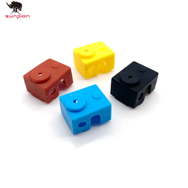 Запчасти для 3D принтера носки защитные силиконовые чехол E3D V6 с подогревом теплые