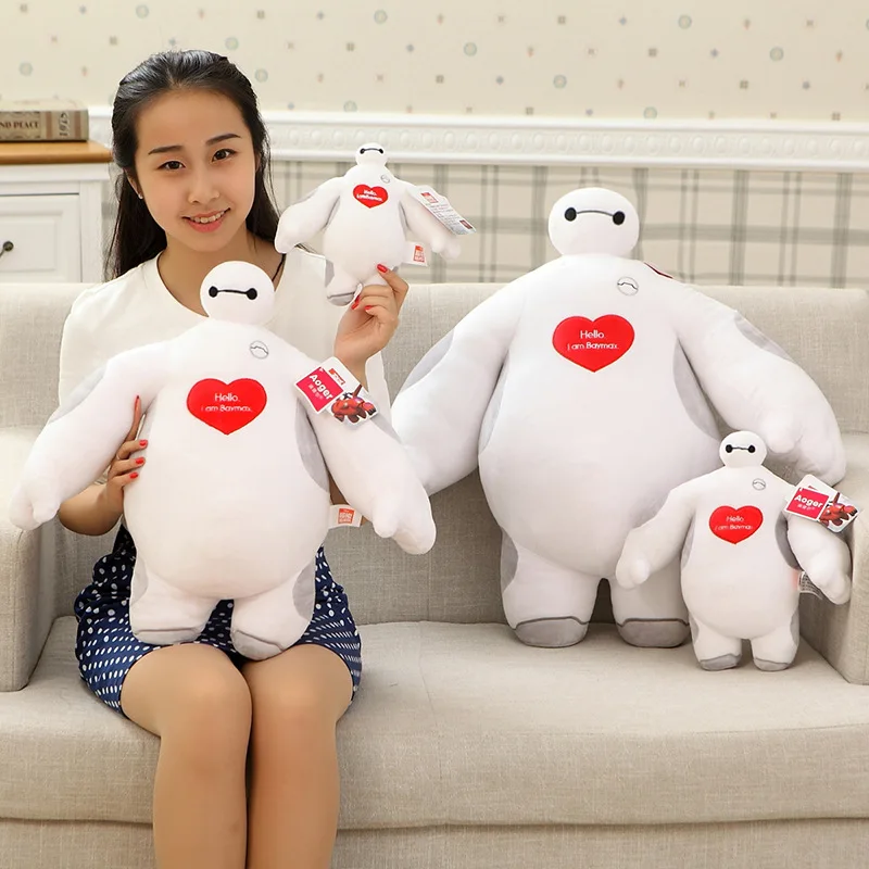 [Забавный] Большой размер 60 см ~ 180 love Big Hero 6 супер любящее сердце Baymax мягкая