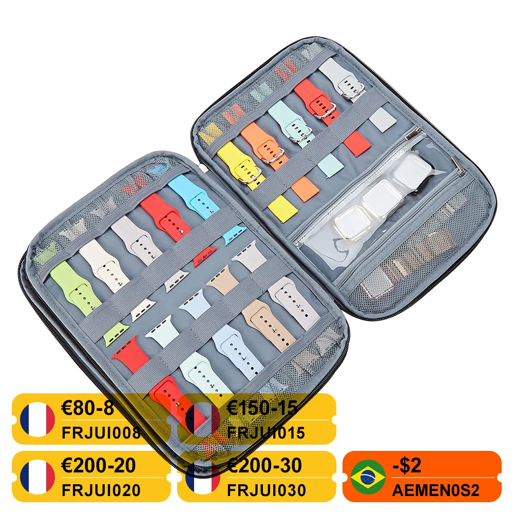 Многофункциональный портативный органайзер для часов Apple Watch Дорожный Чехол