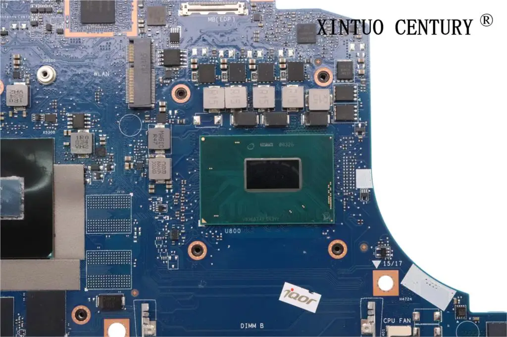 CN-0WCNK6 0WCNK6 WCNK6 For Dell Alienware M15 Laptop Motherboard 0RIIN AW MB original mainboard I7-8750H GTX1060-6GB 100% tested