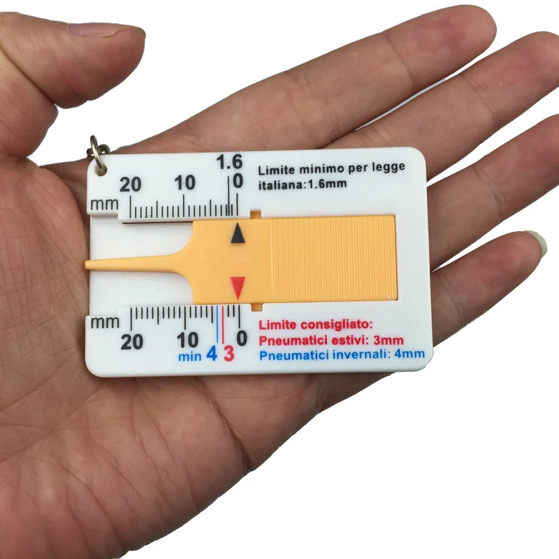 Индикатор глубины курсора измеритель протектора колеса в автомобиле или