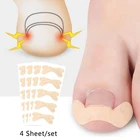 4 шт.5 шт.10 шт.20 шт. пластырь на ногти для вросших ногтей инструмент для коррекции педикюра Лечение ногтей стикер дышащий Уход за ногами