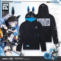 anime game honkai impact 3 cosplay bronya haxxor bunny theme series mens and womens sweater hoodies couple tops