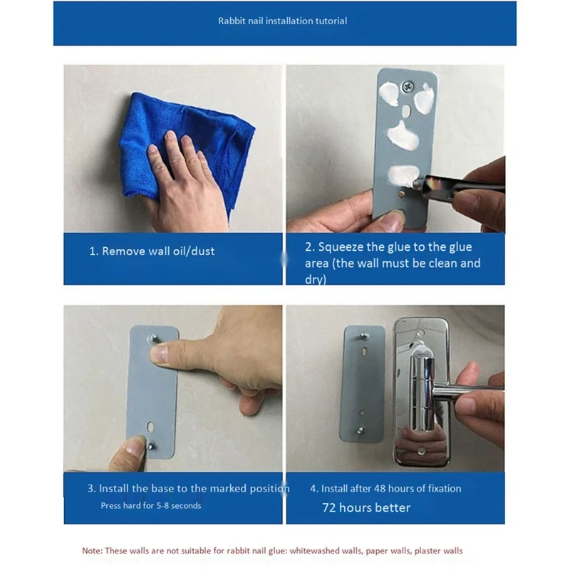 

Wall Mounted Makeup Mirror,3X nification Makeup Mirror Adjustable Height Double-Sided Mirrors for Bathroom Vanity