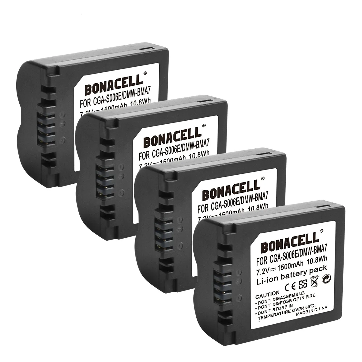 Bonadget 1500 мА/ч CGA S006 CGR S006E S006A DMW BMA7/USB кабель для Panasonic Lumix DMC FZ7 FZ8 FZ18 FZ28 FZ50 FZ30 Камера