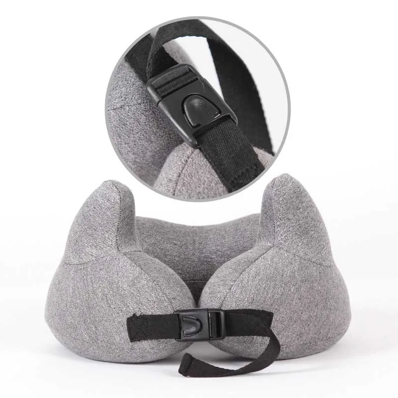 Портативный дорожный самолет из пены с эффектом памяти подушка для шеи