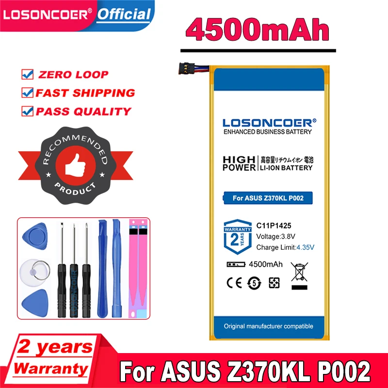 Лидирующий бренд 100% новый 4500 мА/ч C11P1425 C11P1425(9) ZenPad C 7 0 Батарея для ASUS Z370CG Z370KL P002