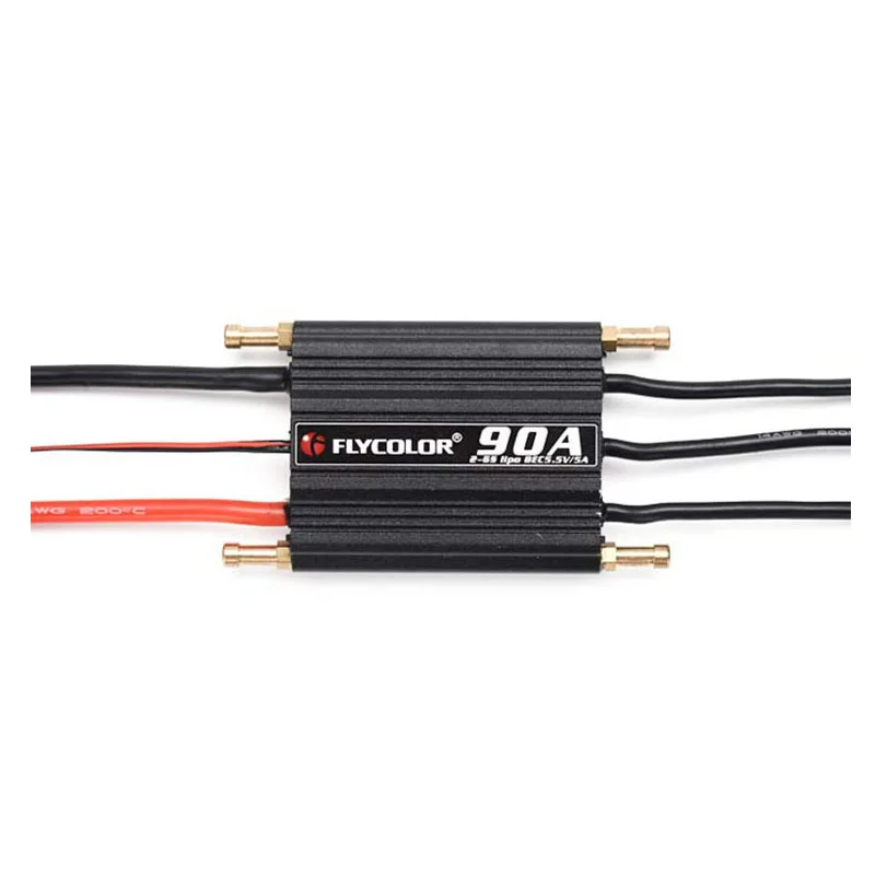 flycolor 50a 70a 90a 120a 150a бесщеточный esc 2 6s rc лодки в