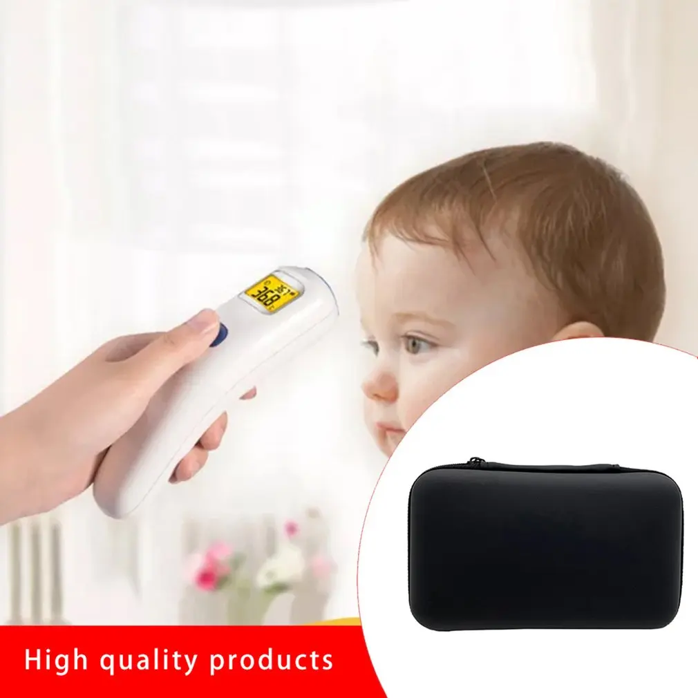 

Forehead Thermometer Storage Bag Eva Storage Box Clinical Thermometer Bag Thermometer Protection Box
