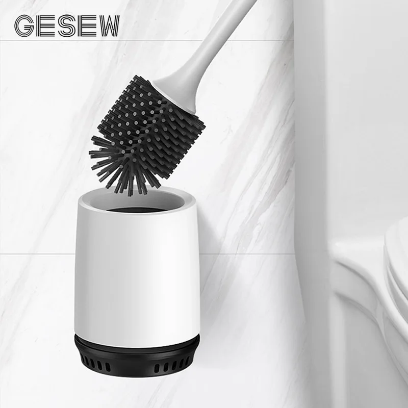 GESEW TPR простая туалетная щетка напольная настенная Чистящая Щетка аксессуары для