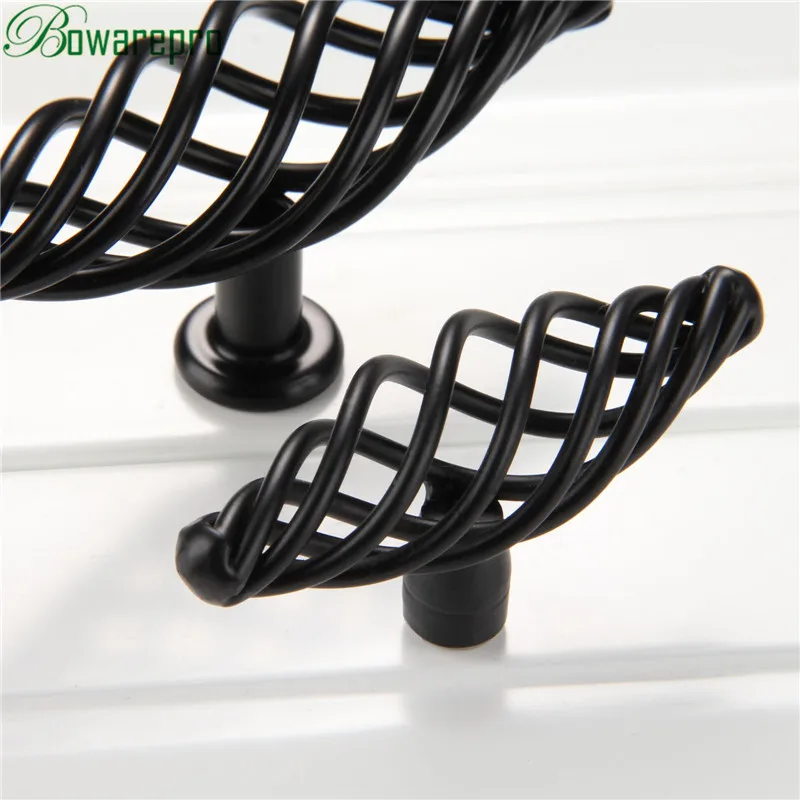 Антикварная круглая клетка Шкаф Кухонная ручка для дверцы выдвижного ящика