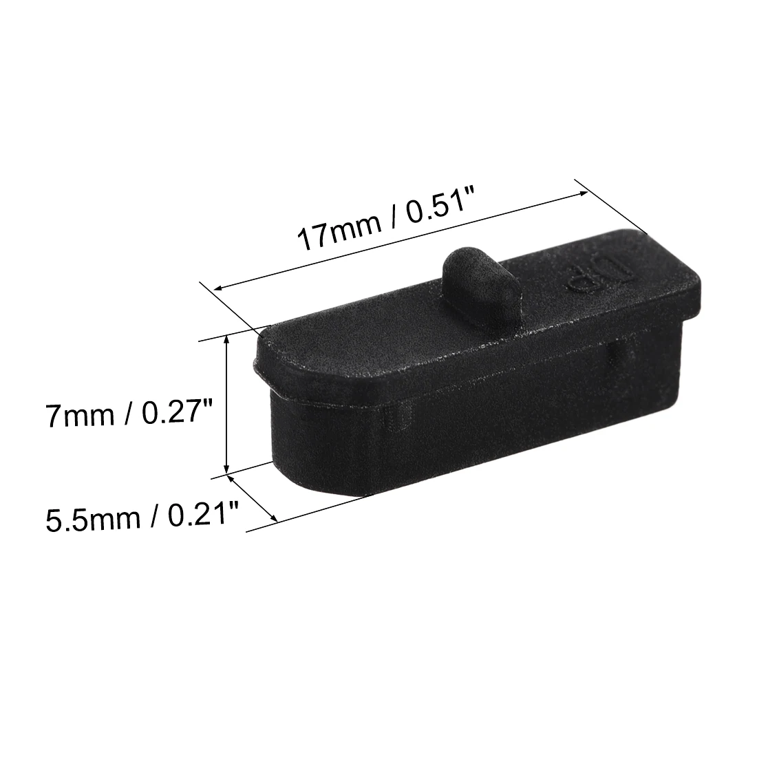 Фото Uxcell, 3 шт., черный хаб Ethernet, порт, адаптер, защита от фотографий №2