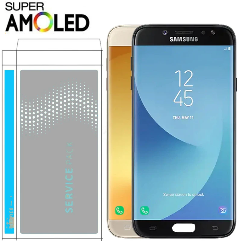 100% Протестировано качество OLED AAA для Samsung Galaxy J5 Pro дисплей 2017 J530 J530F J530M сенсорный